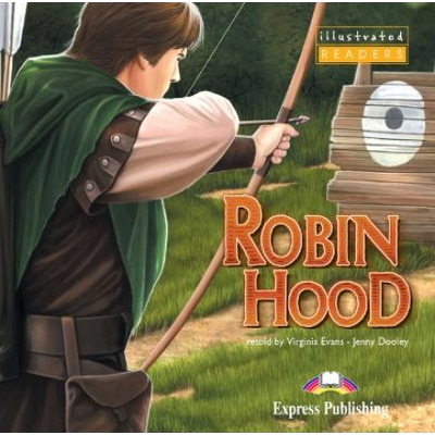 Literatura adaptata pentru copii - Benzi desenate Robin Hood cu Multi-Rom PAL