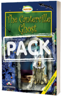 Literatura adaptata pentru copii. The Canterville Ghost. Book Teacher (Audio CD + DVD + Cross-platform Application)