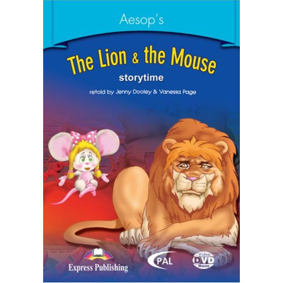 Literatura adaptata pentru copii - The lion and the mouse DVD