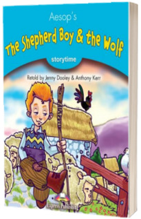 Literatura adaptata pentru copii. The shepherd boy and the wolf cu Cross-platform App.