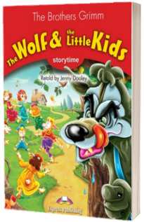 Literatura adaptata pentru copii. The wolf and the little kids cu Cross-platform App.