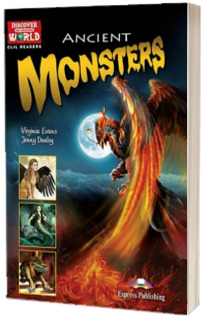 Literatura CLIL Ancient Monsters reader cu digibook APP