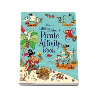 Little childrens pirate activity book