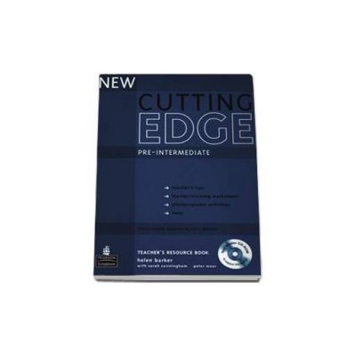 New Cutting Edge Pre-Intermediate Teachers Book with Test Master CD-ROM pack - Barker Helen