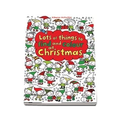 Lots of things to find and colour at Christmas