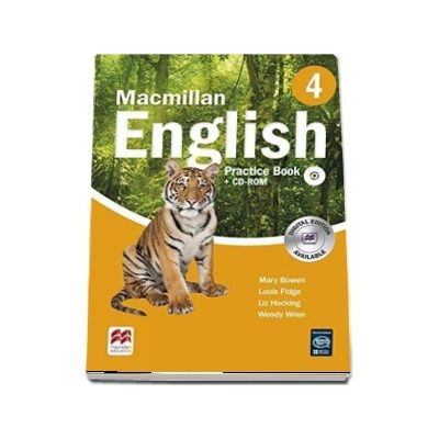 Macmillan English 4. Practice Book and CD Rom (Digital edition available)