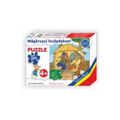 Magarusul incapatanat, puzzle cu 35 piese