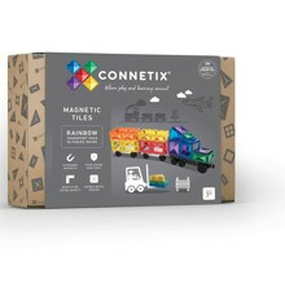 Magnetic Tiles Set constructie magnetic, 50 piese masinute