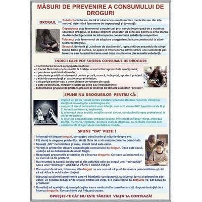 Masuri de prevenire a consumului de droguri