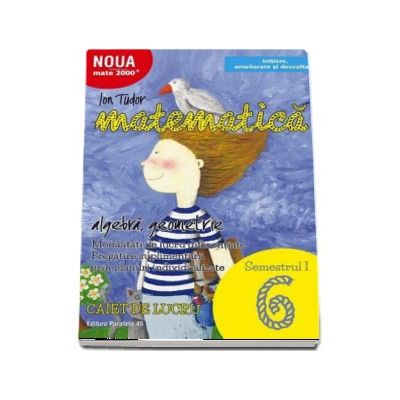 Matematica 2000. Algebra, geometrie. Caiet de lucru, pentru clasa a VI-a. Semestrul I (Initiere, ameliorare si dezvoltare)