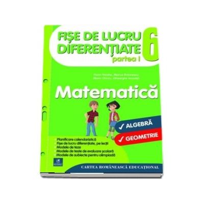 Matematica. Algebra si Geometrie - Fise de lucru diferentiate pentru clasa a VI-a, partea I