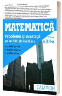 Matematica, M2. Culegere de probleme pentru clasa a XII-a (Marius Burtea)