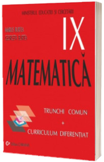 Matematica TC + CD, manual pentru clasa a IX-a, M9/1