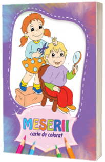 Meserii. Carte de colorat