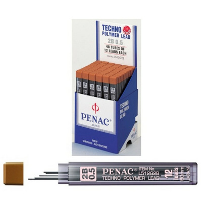 Mine pentru creion mecanic 0,5mm, 12/set, Penac - B