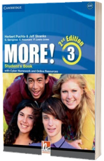 More! Level 3 Students Book with Cyber Homework and Online Resources