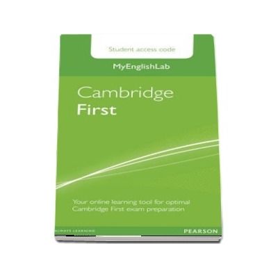 MyEnglishLab Cambridge First Standalone Student Access Card