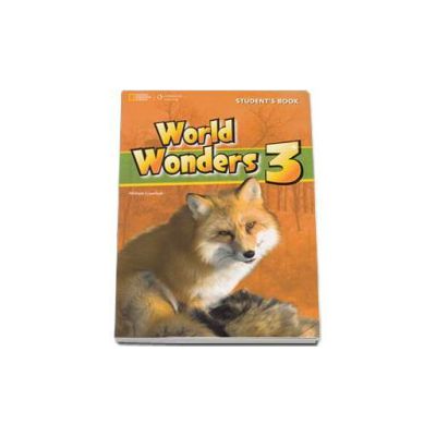 Curs de limba engleza World Wonders level 3 Students Book new editions, manual pentru clasa a VII-a cu CD (National Geographic Learning)