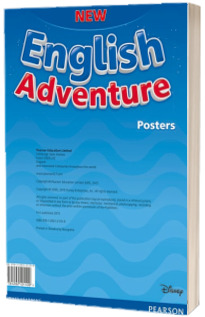 New English Adventure PL Starter/GL Starter A Posters (Pachet de postere)