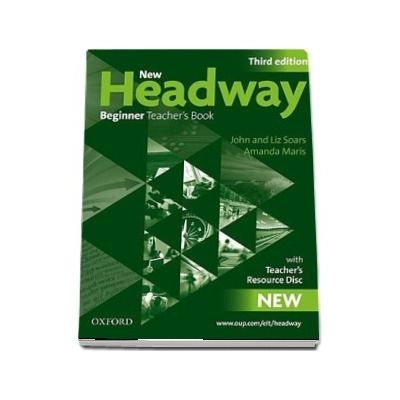 New Headway Teachers Resource Pack (teachers Book and Teachers Resource Disc) Beginner level. Six level General English Course