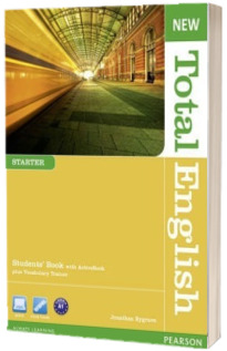 New Total English Starter Level Students Book with Active Book Pack - Jonathan Bygrave