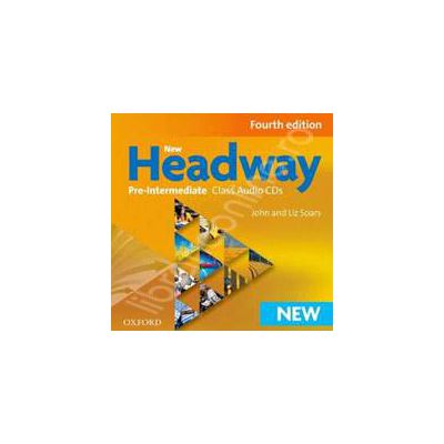 New Headway Pre-Intermediate Fourth Edition Class Audio CDs