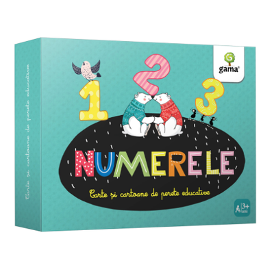 Numerele.  Carte si cartoane de perete educative