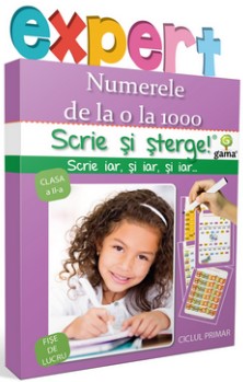 Numerele de la 0 la 1000 (Scrie si sterge!)