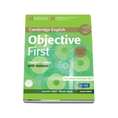 Objective: Objective First Students Book Pack (Students Book with Answers with CD-ROM and Class Audio CDs(2))