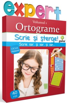 Ortograme - volumul 1 (Scrie si sterge!)