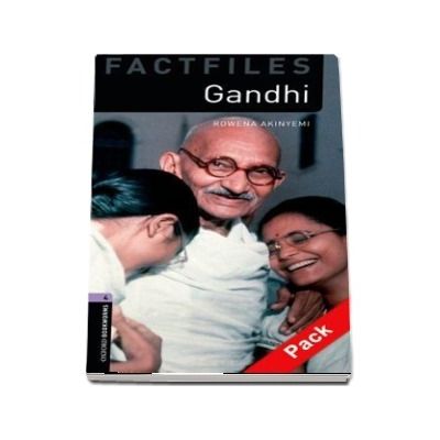 Oxford Bookworms Library Factfiles, Level 4. Gandhi audio CD pack