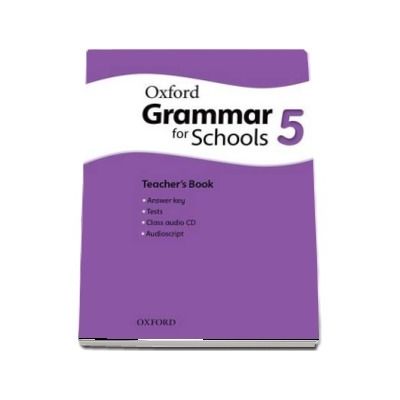 Oxford Grammar for Schools 5. Teachers Book and Audio CD Pack