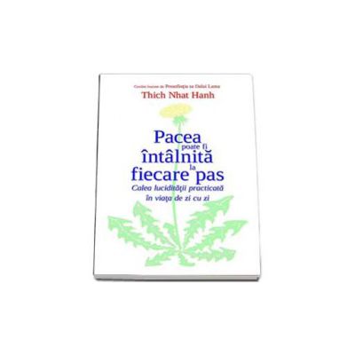 Pacea poate fi intalnita la fiecare pas. Calea luciditatii practicata in viata de zi cu zi