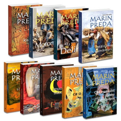 Pachet Serie de autor Marin Preda (9 volume)