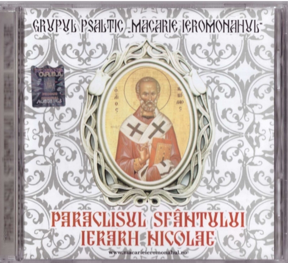 Paraclisul Sfantului Ierarh Nicolae - CD audio