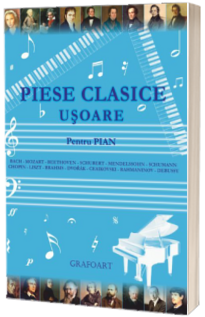 Piese clasice usoare pentru pian