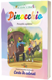 Pinocchio. Povestile Copilariei, carte de colorat