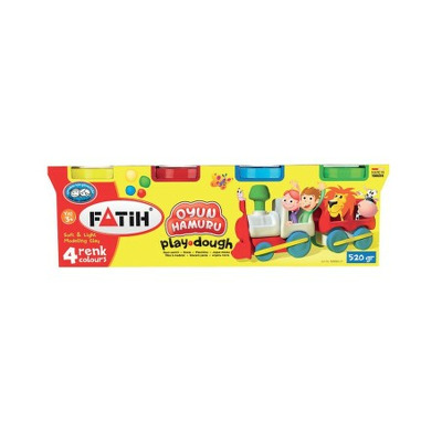 Plastilina usoara 4x130 g FATIH