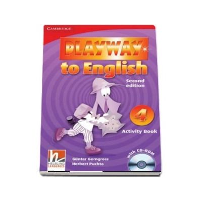 Playway to English Level 4 Activity Book with CD-ROM