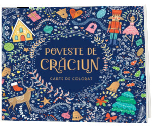 Poveste de Craciun. Carte de colorat