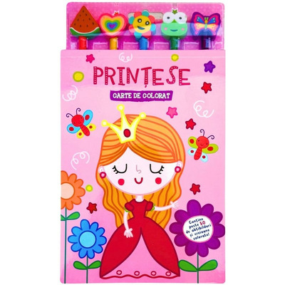 Printese carte de colorat