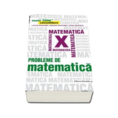 Probleme de matematica pentru clasa a X-a. Consolidare (Colectia, mate 2000+)