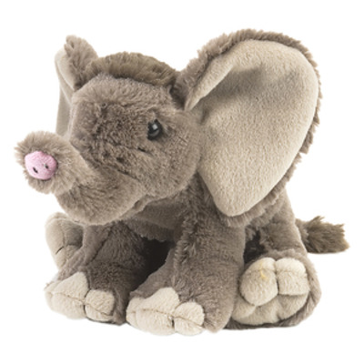 Pui de Elefant African - Jucarie Plus Wild Republic 20 cm