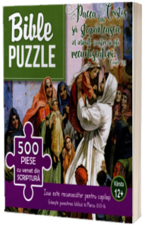 Puzzle Biblic - Pacea lui Cristos sa stapaneasca in inimile noastre si fiti recunoscatori. 500 piese cu verset din Scriptura. Varsta 12