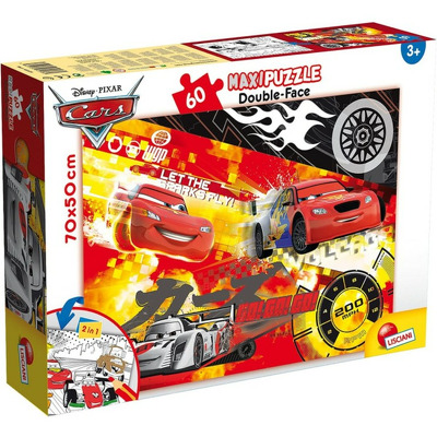 Puzzle de colorat maxi - Fulger McQueen (60 piese)