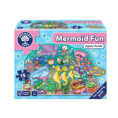 Puzzle de podea Distractia Sirenelor MERMAID FUN PUZZLE