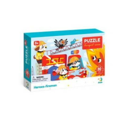 Puzzle - Eroii pompieri (30 piese)