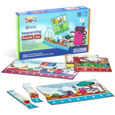 Puzzle - Exersam numaratul de la 1 -20 - Numberblocks