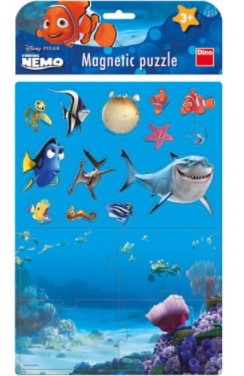 Puzzle magnetic - Nemo (17 piese)