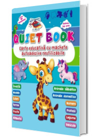 Quiet Book - Carte educativa cu machete